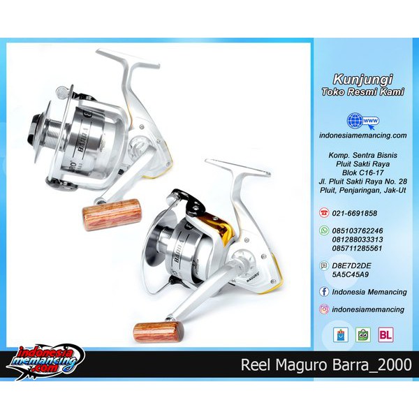 Miliki Reel Pancing Spinning Maguro Barra Size 8000 Berkualitas
