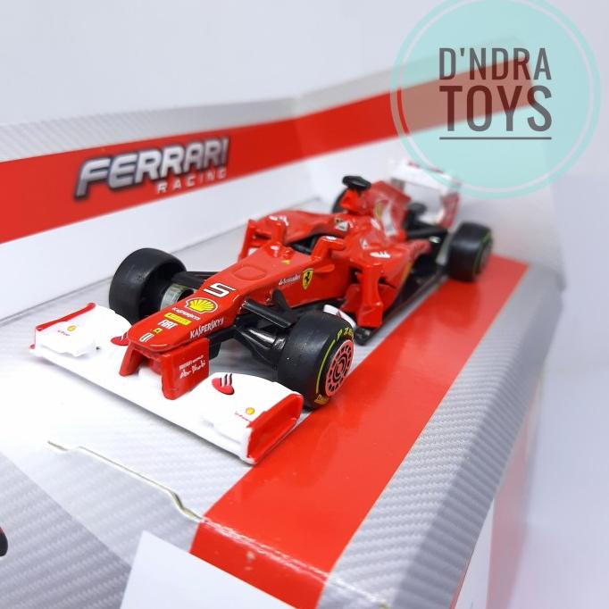 DIECAST DIECAST MINIATUR MOBIL SPORT F1 FERRARI RACING F14T BBURAGO 1:43 ORIGINAL