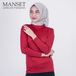 Manset baju  Wanita / Manset Baju Spandek muslimah / inner daleman wanita  TerLaris Bisa COD//PGM