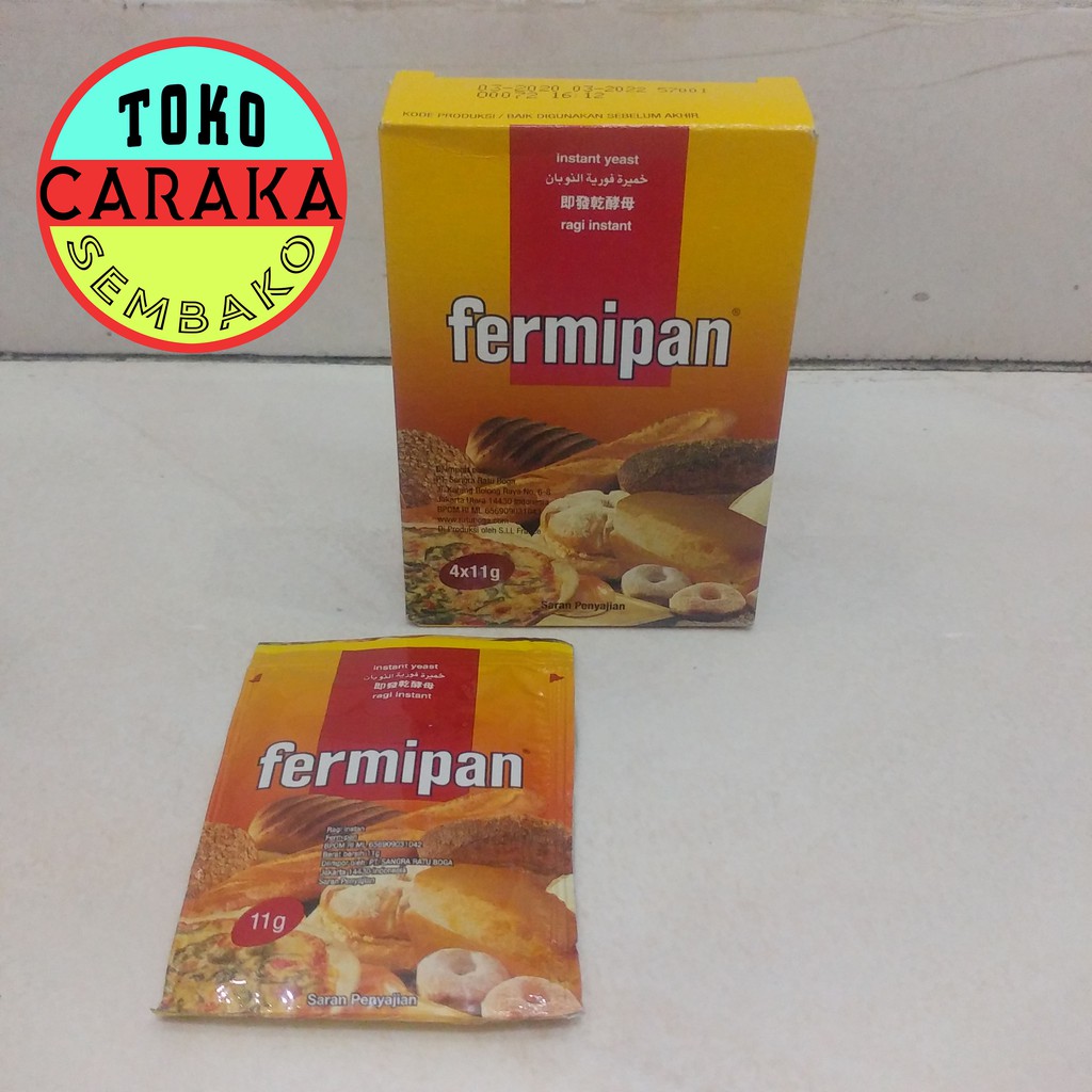 

Fermipan Instan Yeast Ragi 11g