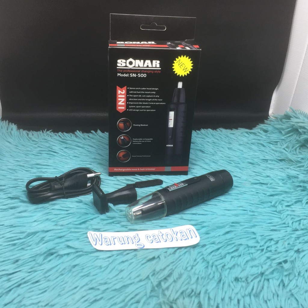 Cukuran sonar sn 500 cukuran kumis bulu halus original