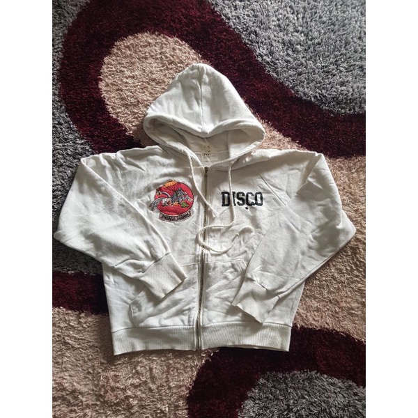 CROP HOODIE BUGS BUNNY ORIGINAL SECOND BRANDED