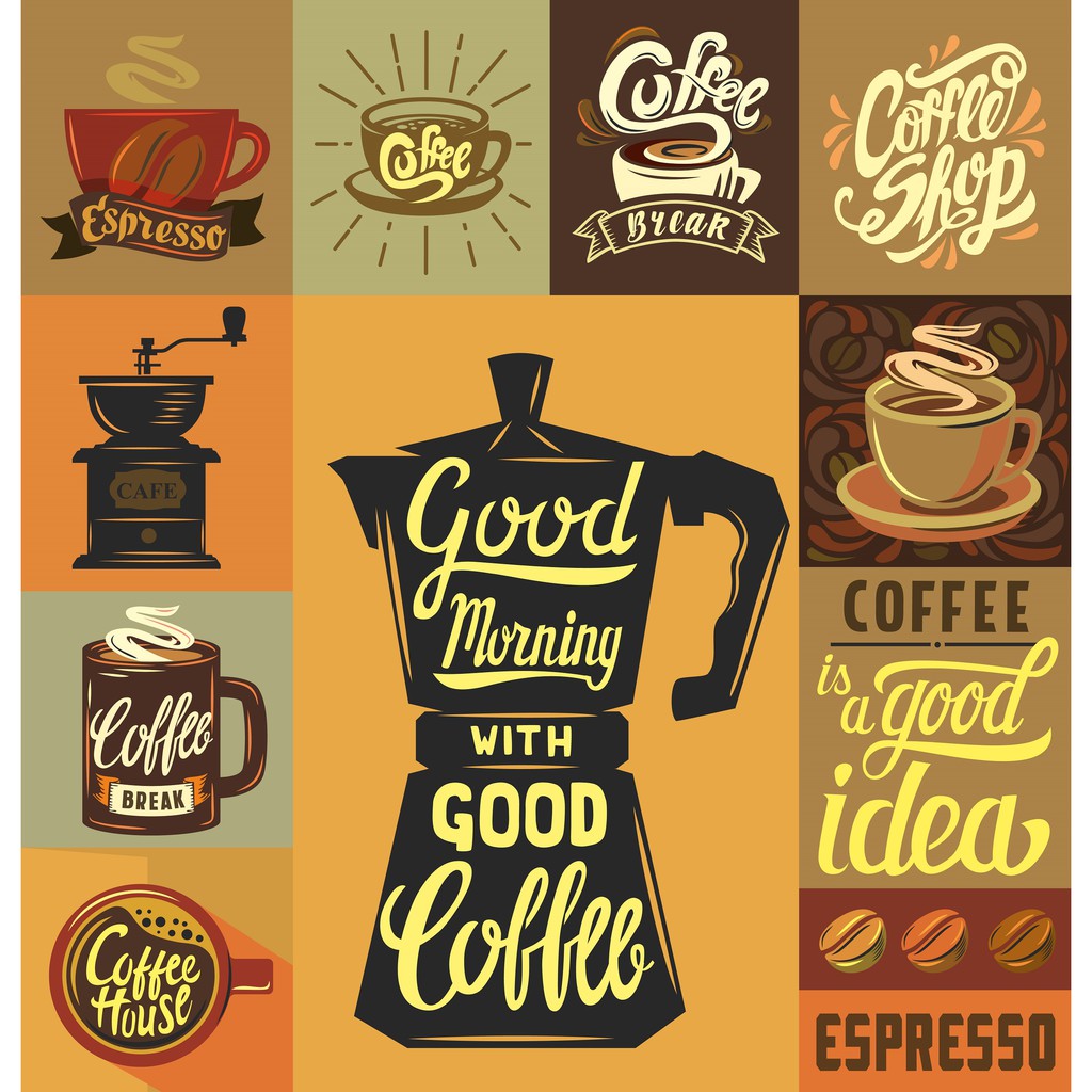 Jasa Desain Logo Coffe Shop/ Desain Logo Warung KopiTerjangkau / Desain Logo Murah / Custom Logo Pro