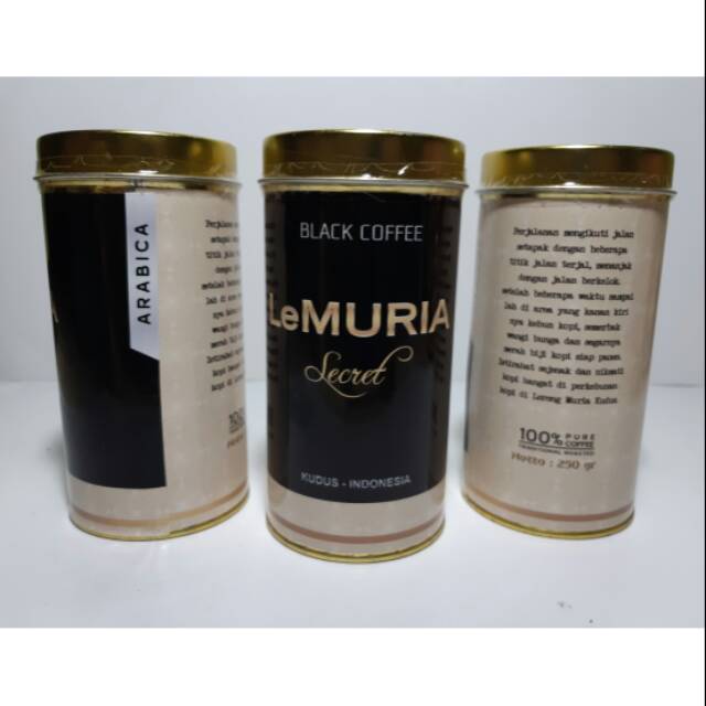 

kopi LeMURIA COFFEE PURE 100% ARABICA 250