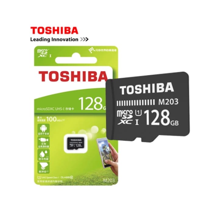 Memory Card MMC Micro SD TOSHIBA 128GB 64GB 32GB 16GB 8GB 4GB 2GB Kartu Memori Memory Card HP