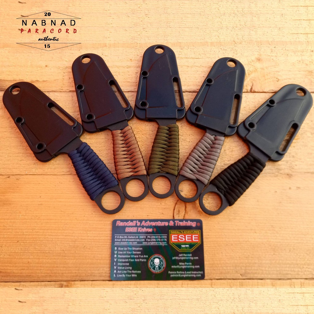 Nabnad Esee Izula Esse Izula Paracord Pisau Survival Kits Sarung Plastik Tebal Berkualitas Tajam