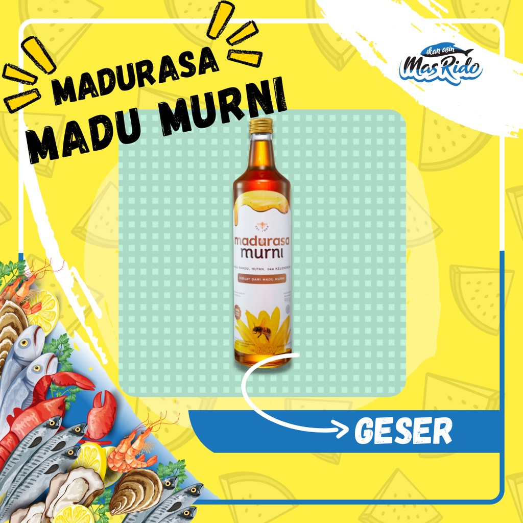 

Madurasa Madu Murni 910 gram Madurasa Kemasan Botol Madu Sehat Premium