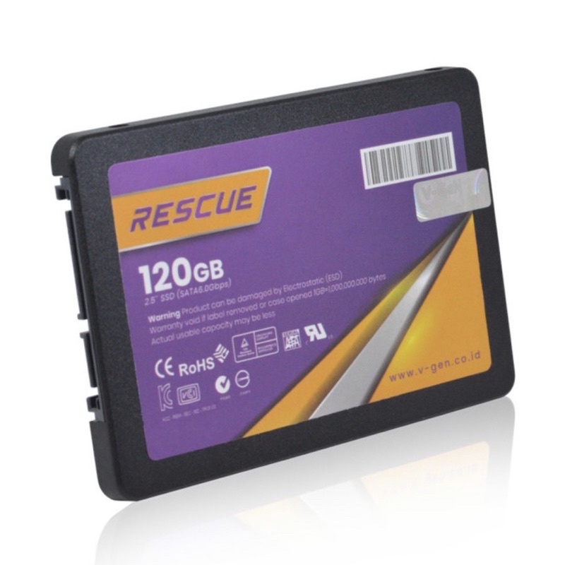 SSD 120GB V-GeN Rescue SATA III 2.5” Solid State Drive Vgen 128GB