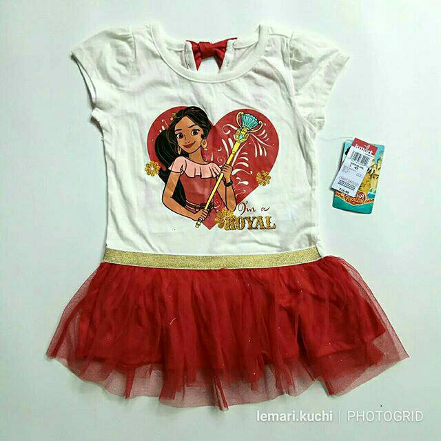 Disney tutu tunic princess size 2T, 3T,4T