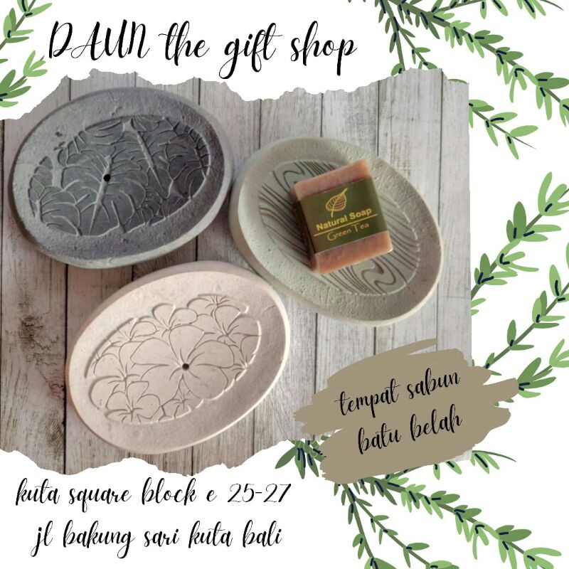 TEMPAT SABUN BATU / SOAP DISH (01-521)