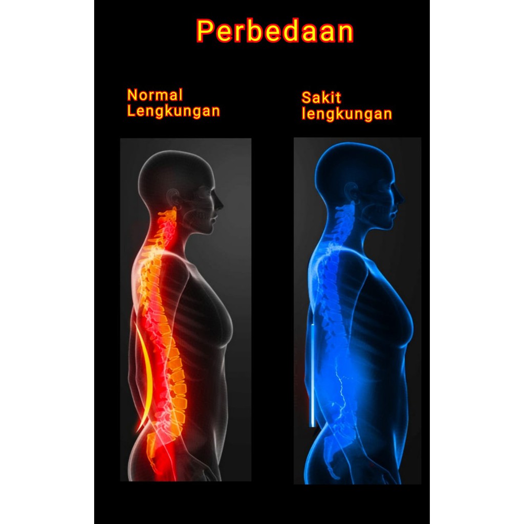 Lumbar Traction Device Alat Terapi Punggung Alat Fisioterapi Saraf Terjepit Kejepit - Wireless Lumbar Traction Device Generasi Baru