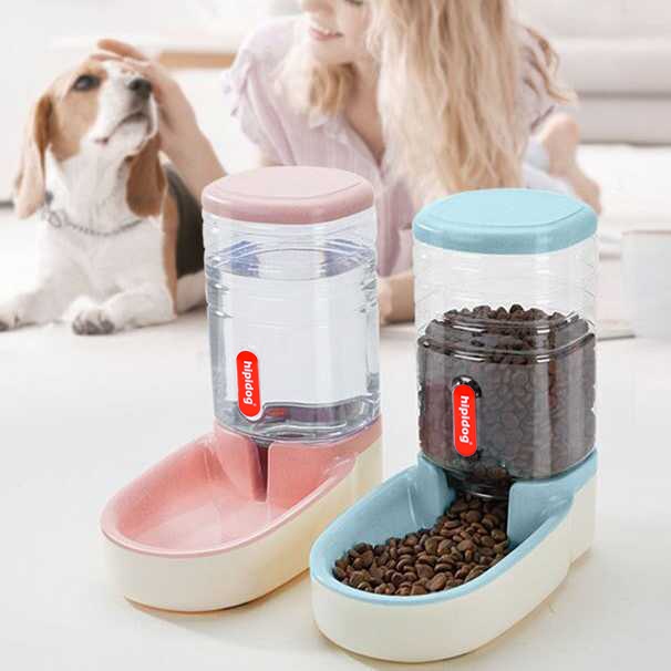 Tempat Minuman Hewan Anjing Kucing Automatic Pet Food Dispenser 3.8 L