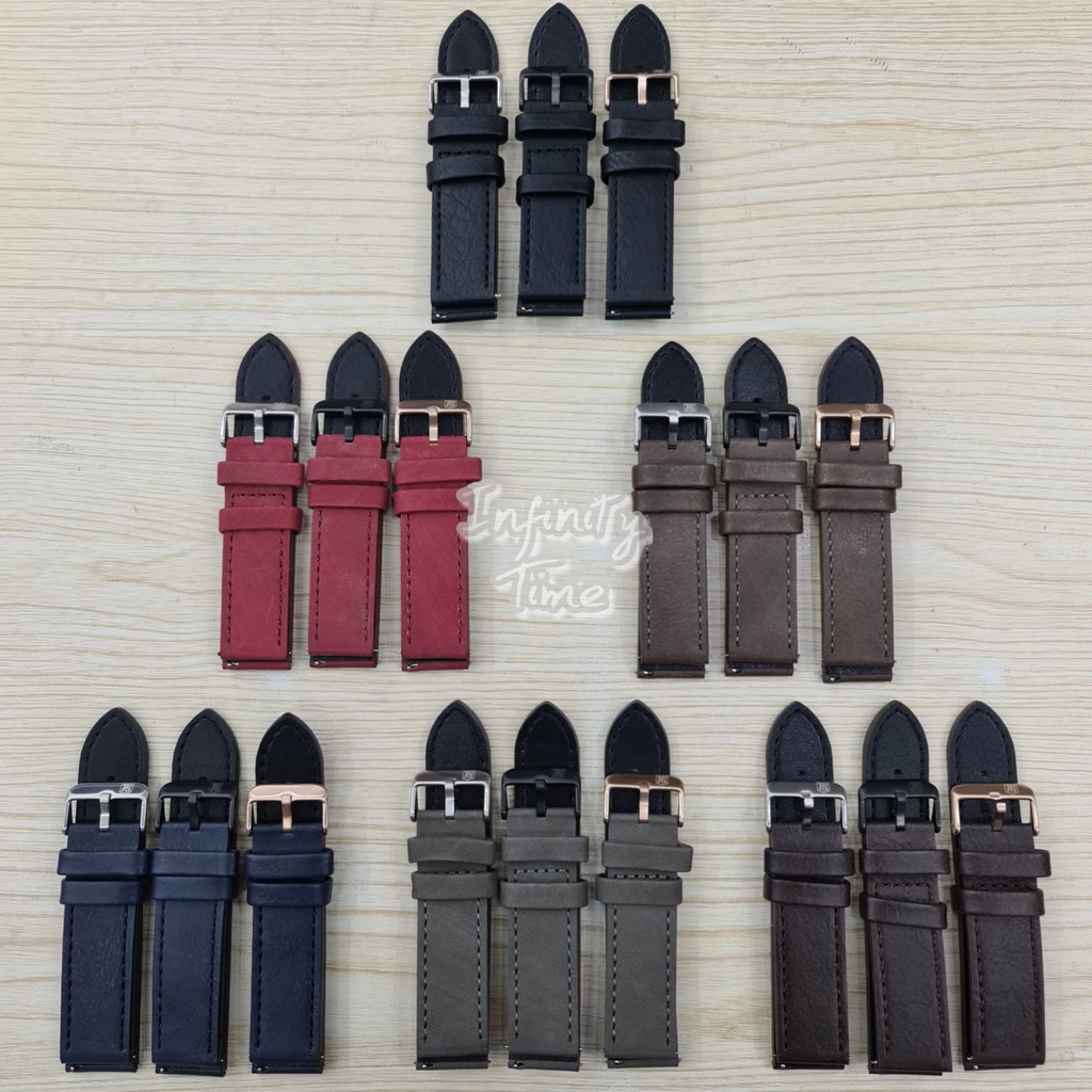 Strap Leather T5 Original Tali Kulit Jam tangan T5 Original 22mm 24mm