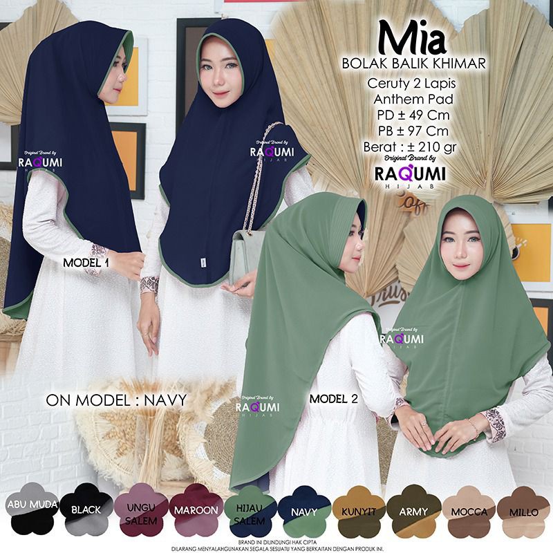Mia bolak balik khimar by raqumi
