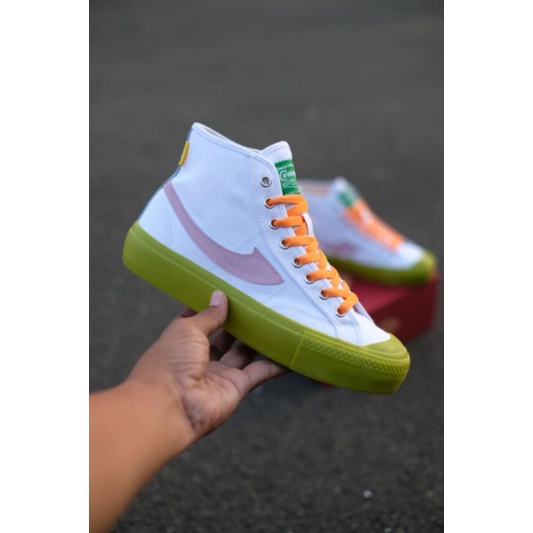 Compass Gazelle High Matcha White