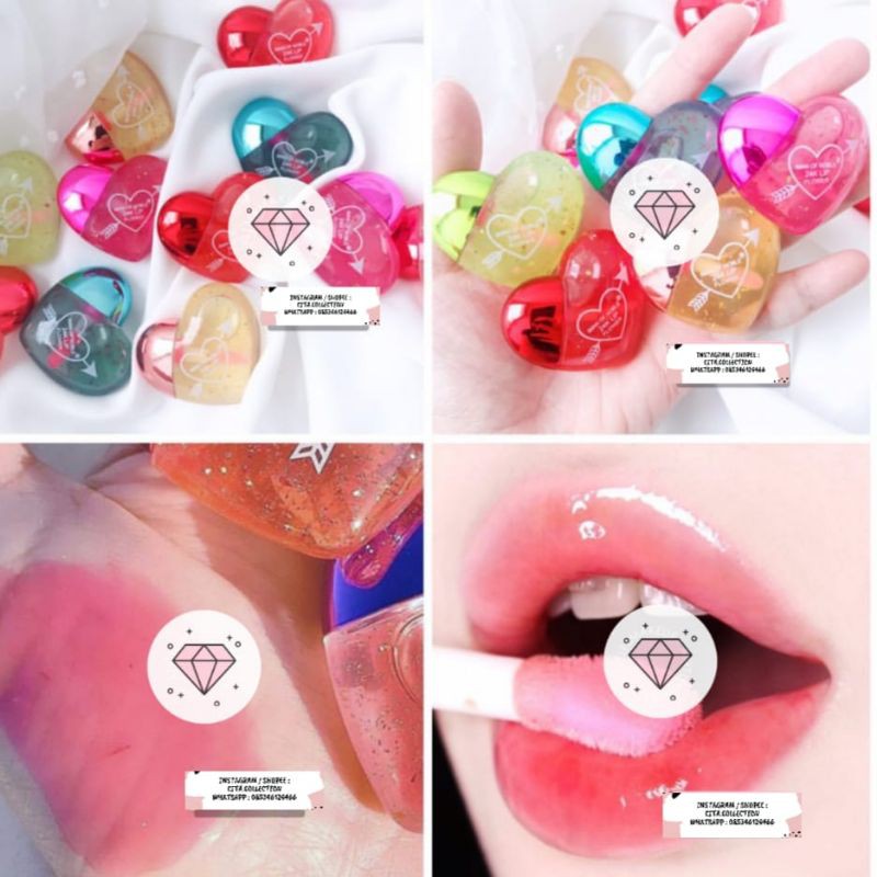 (ORIGINAL THAILAND) [FREE GIFT] Gicca Real Flower & 24k Lip || Lip Oil Magic 24k