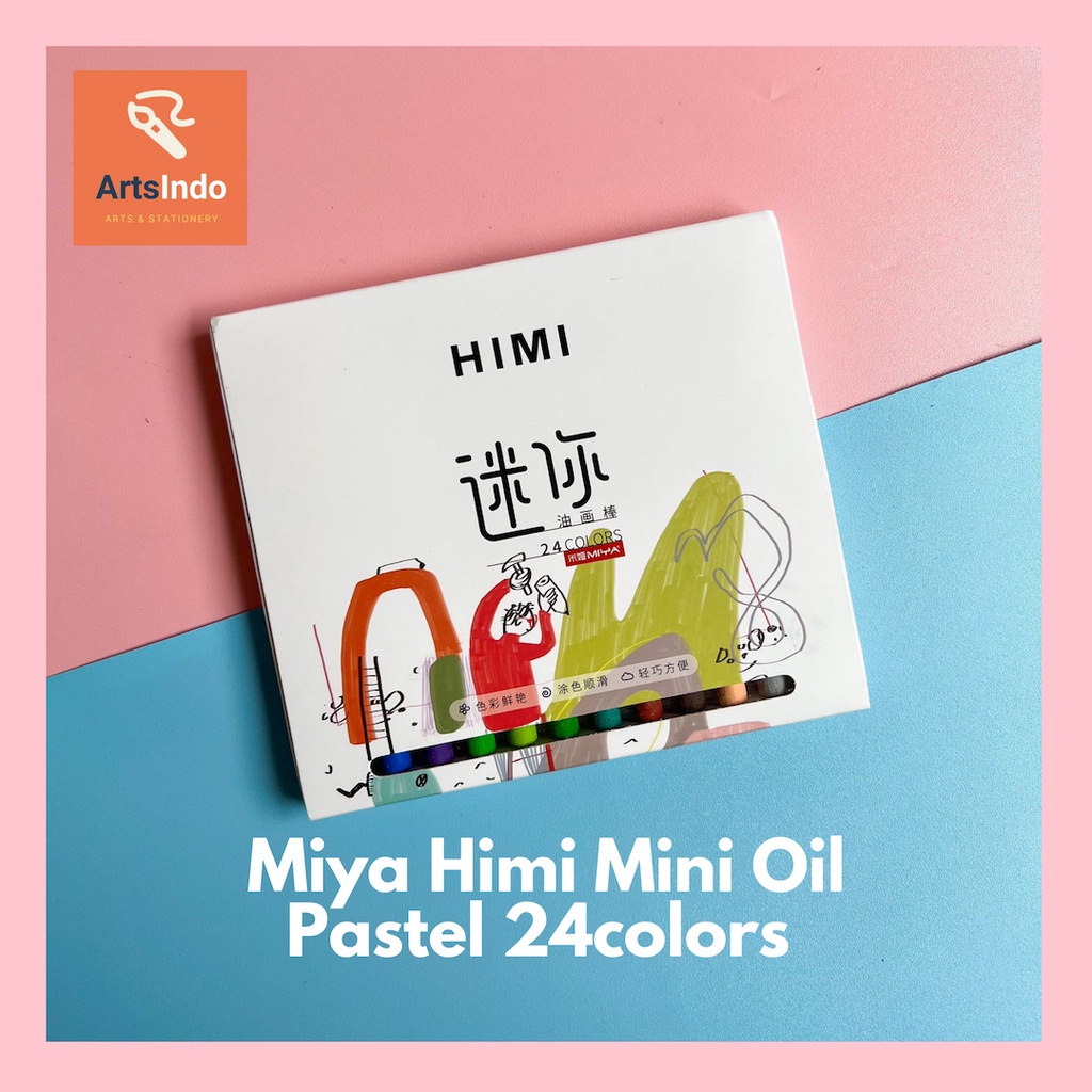

Miya Mini Oil Pastel Krayon Crayon 24 colors