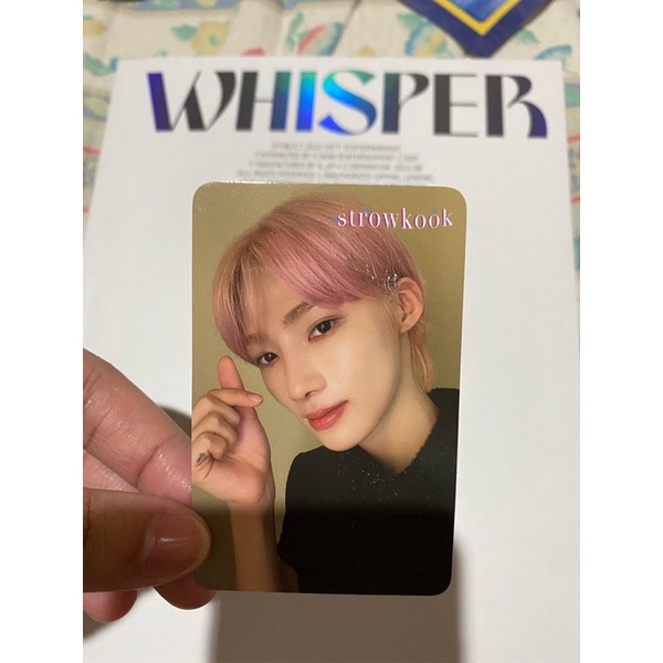photocard the boyz be aware new jacob sangyeon haknyeon pob