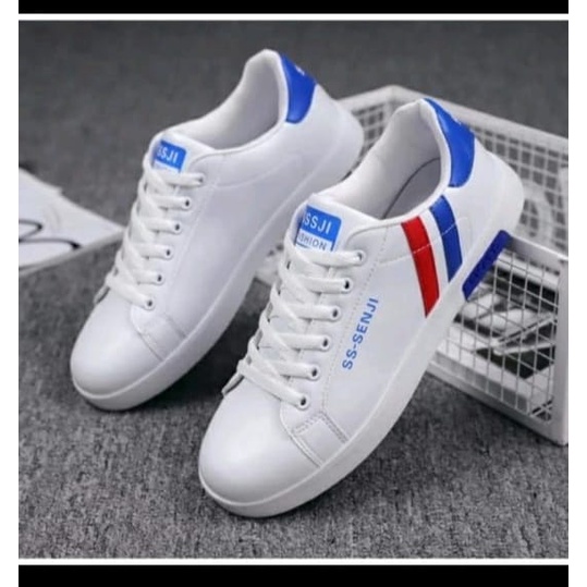 Sepatu White&amp;Black ss senji sepatu fashion sepatu casual pria dan wanita terlaris