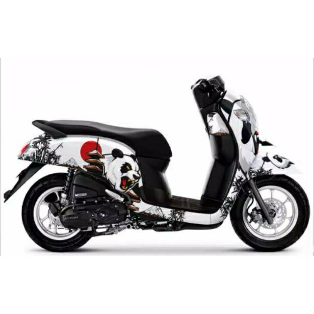 Decal Scoopy full body motif panda