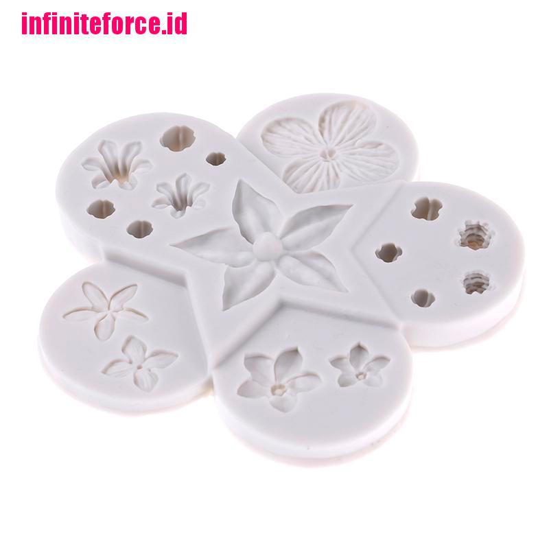 Flower silicone mold fondant mold cake decorating tool chocolate gumpaste mold