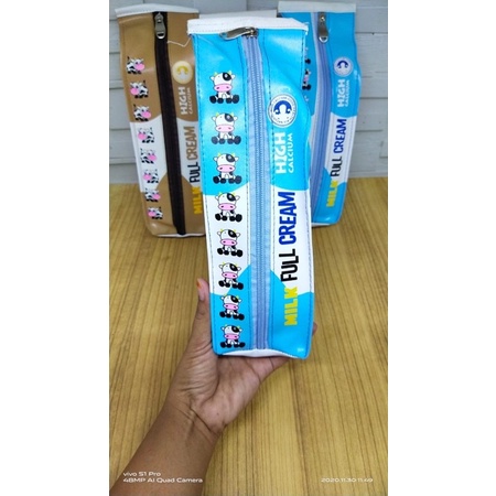 

pencil Case bentuk kotak susu satuan