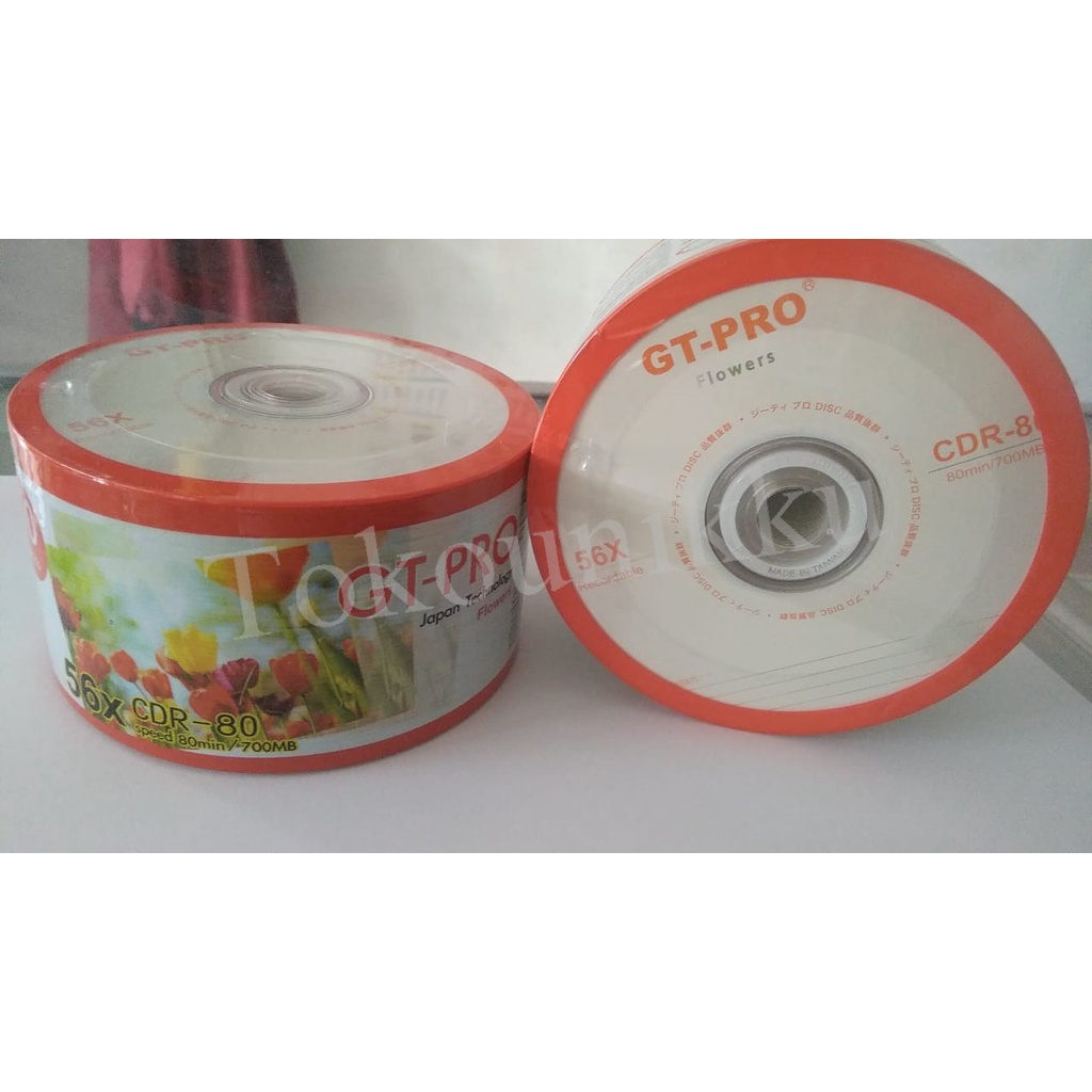 Murah CDR Flower Kosong CD GtPro GT-Pro CD-R