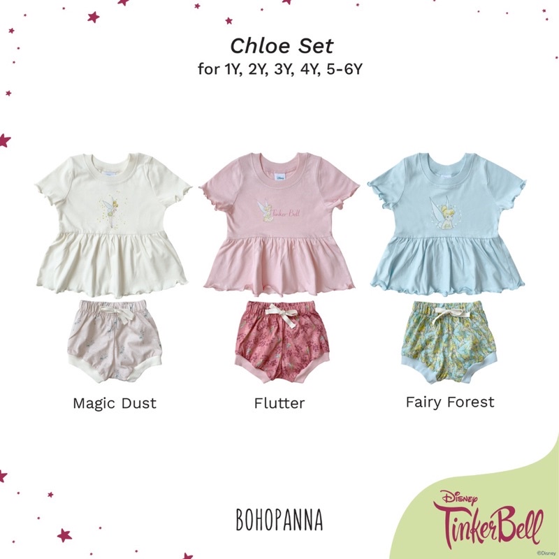 BohoPanna Setelan Chloe Set 1-10 year Premium Quality