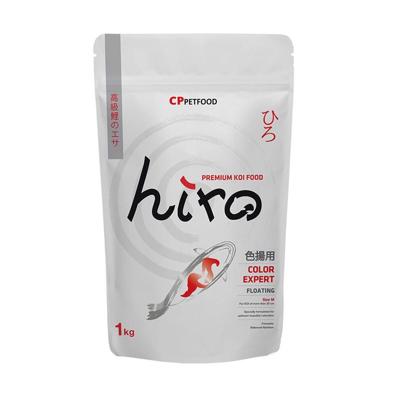 HIRO Color Expert 1kg Makanan Pakan Pelet Ikan Koi Premium CP Pet Food