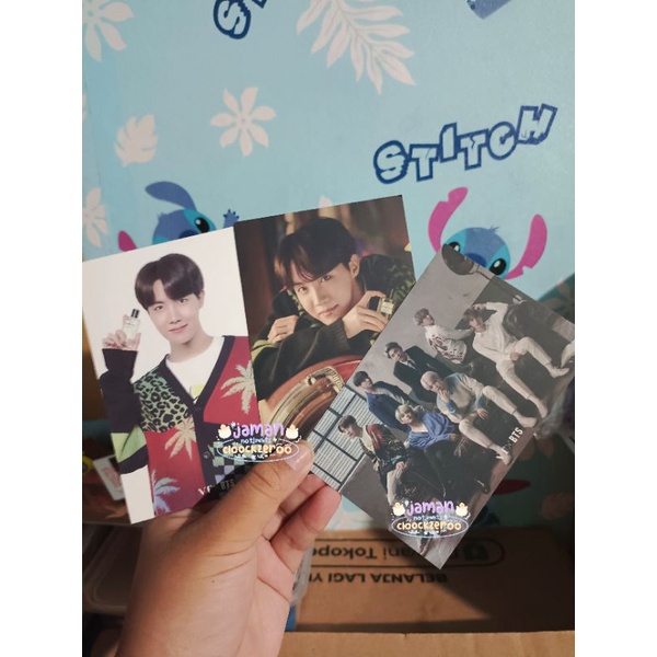 [Official] Postcard PC VT x BTS Parfum Namjoon Jin Suga Jhope Taehyung Jungkook GRUP