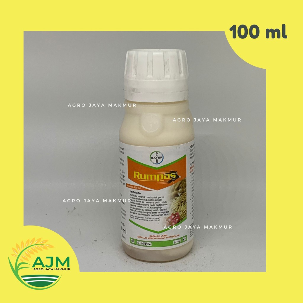 Rumpas 120EW 100ml Herbisida Selektif Sayuran Obat Pembasmi Rumput Liar