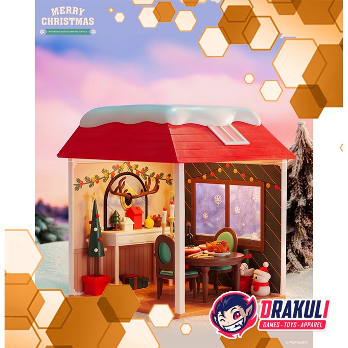 Toys Pop Mart Pop Christmas House Set (Christmas Fairy Tale)