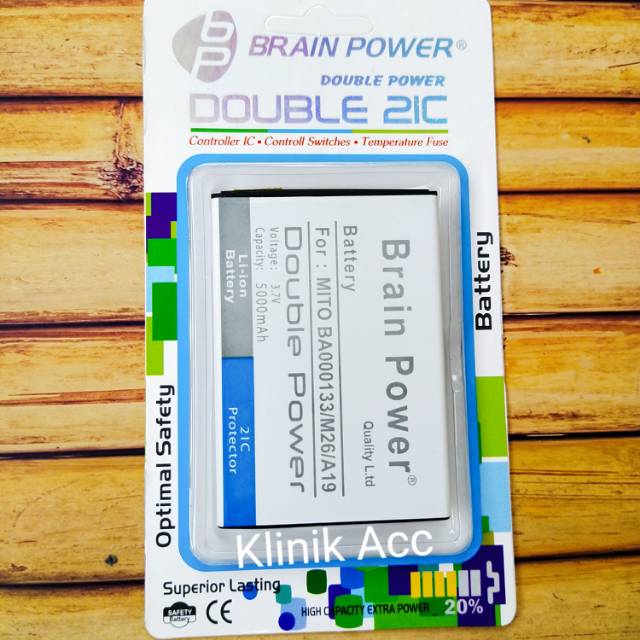 BATRE BATRE MITO BRAIN POWER BA000133 / MITO M26 / MITO A19/ BATRE BATERRY BATRE