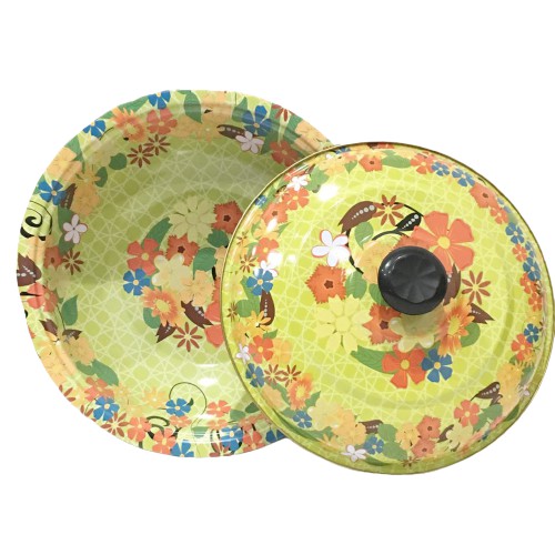 BASKOM TUTUP MOTIF BUNGA