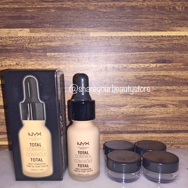 NYX TOTAL CONTROL DROP FOUNDATION Share in Jar