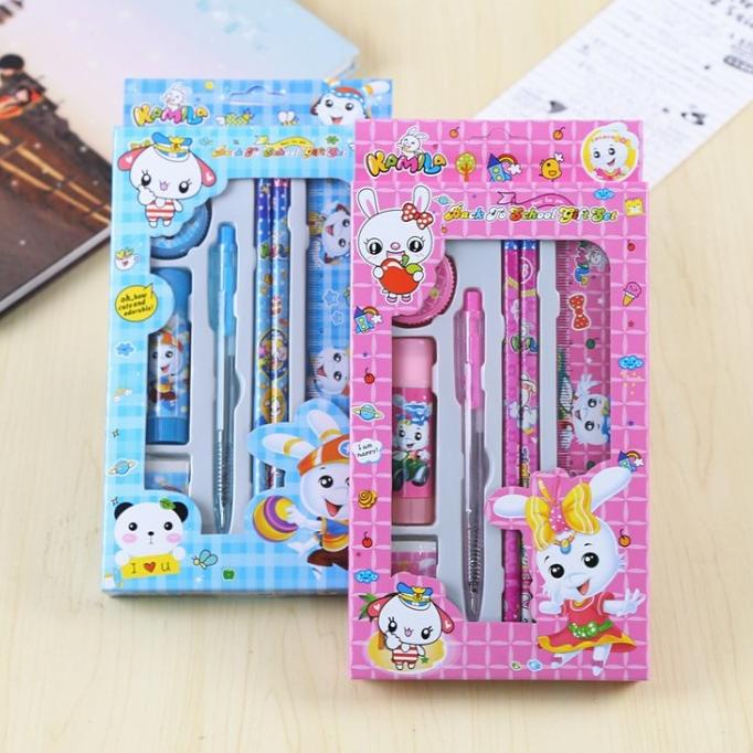 

Alat Tulis Set Stationary Anak Perlengkapan Sekolah Model Kartun