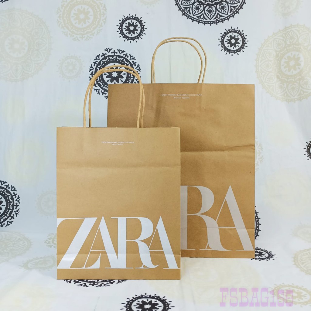 Tas Belanja Paper Bag / Paper Bag / Kantong Kado Ulang Tahun Size Small &amp; Big