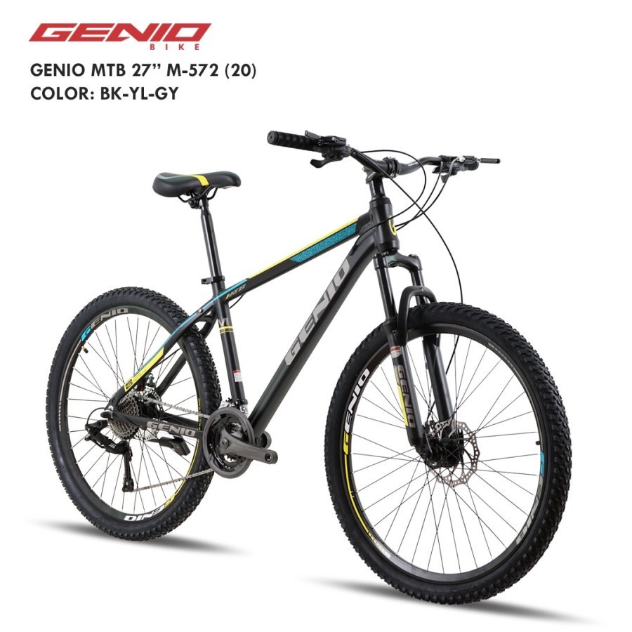 Sepeda Gunung 27,5 inch MTB United  Genio M572 27 Speed Garansi SNI-5
