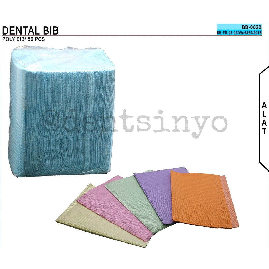 POLYBIB DENTAL BIB SLABER