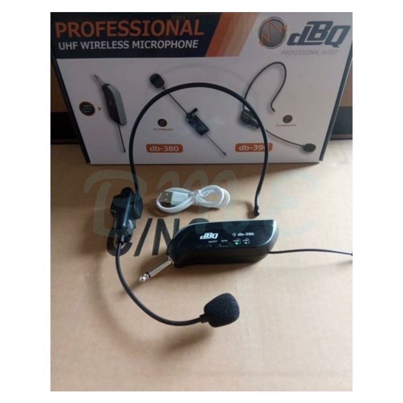 Mic Wireless DBQ DB390 Model Bando Berkualitas
