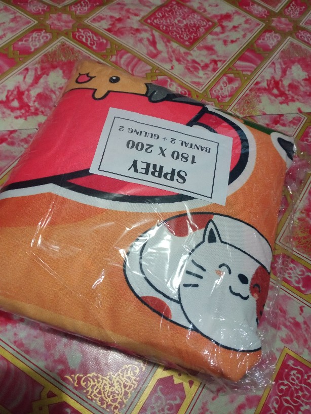 Sprei Motif Skect Flower