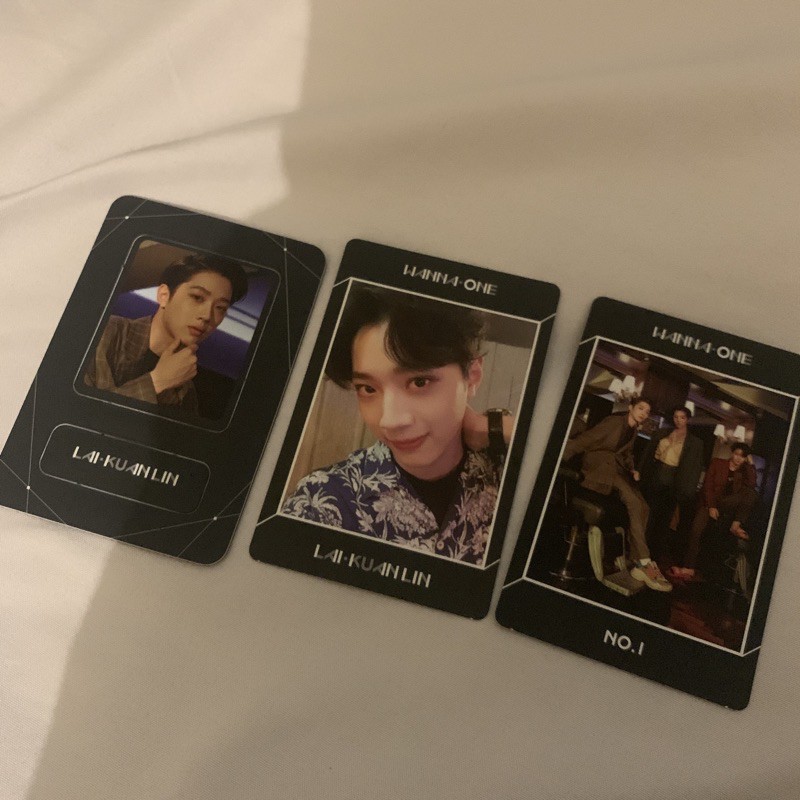 kuanlin / guanlin photocard pc magnet group undivided no.1 set