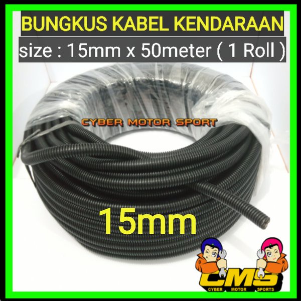 Pengaman Kabel Mobil motor standard safety. Bungkus kabel spiral.