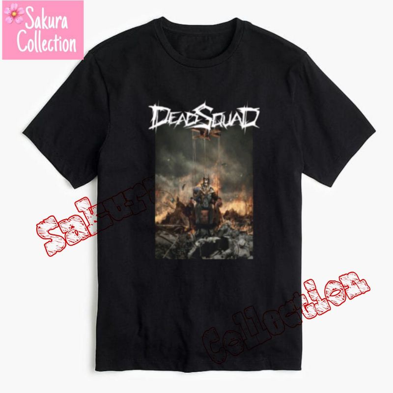 Kaos distro Baju Tshirt - Band Metal DEADSQUAD