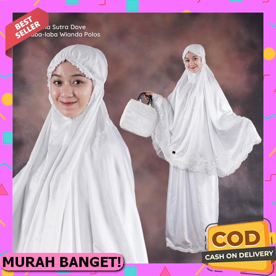 Mukena Dewasa Terusan Sutra Blizt Mukena Mahar Mukena Terusan Mukena Lajuran Mukena Mahar Mukena Pre