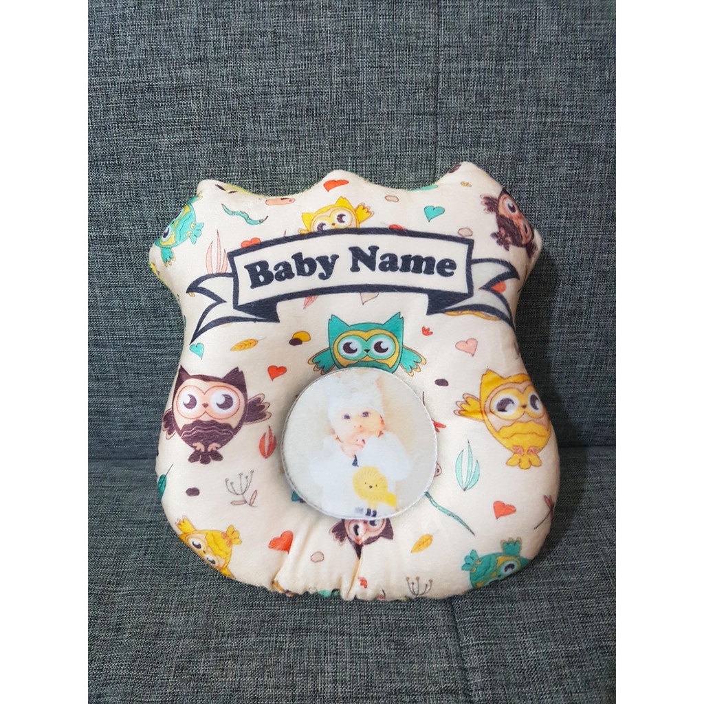 Bantal Bayi Newborn Custom Kado Bayi Unik Bantal foto Bayi