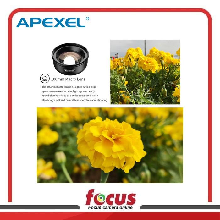 APEXEL APL-HB100MM 4K 100 mm Macro Lens for Smartphone