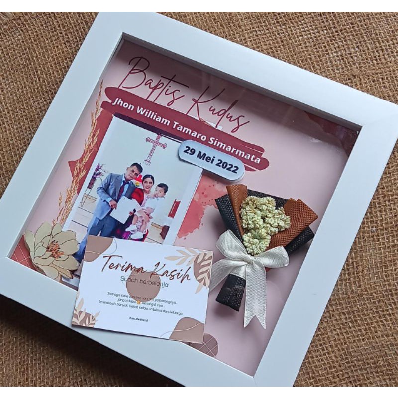 

Kado frame 3 dimensi edelweis kado ulang tahun