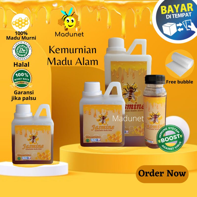 

Madu Asli Madu Murni Hutan 1kg Asli & Murni 100% Madu Jasmine Sumbawa Multiflora Multifora Nusantara