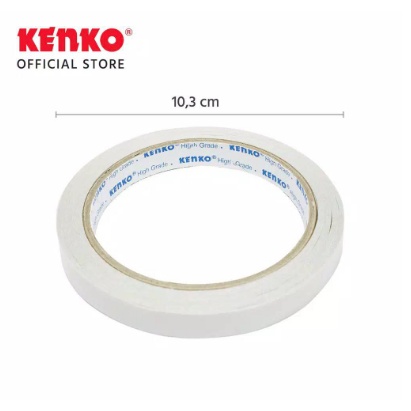 

Double Tape Perekat 2 Sisi Kenko 1 Roll 12MM Blue - High Grade